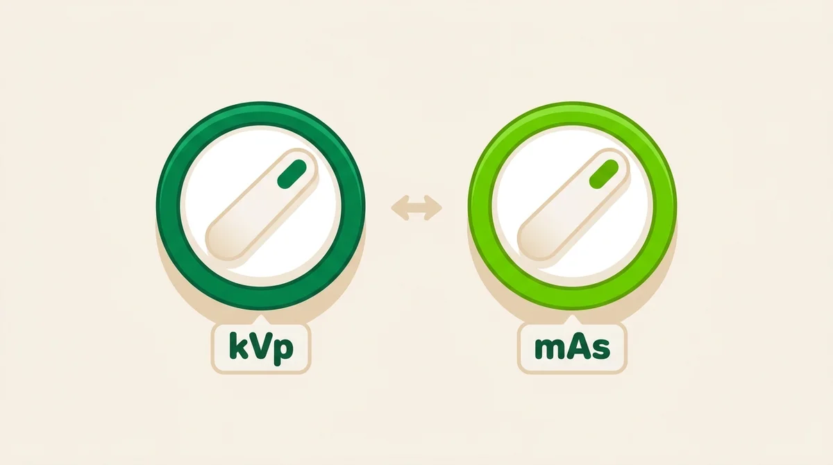 kVp vs mAs: When to Change Which (With Examples), hero illustration